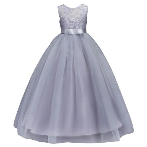 Princess Flower Girl Lace Dress