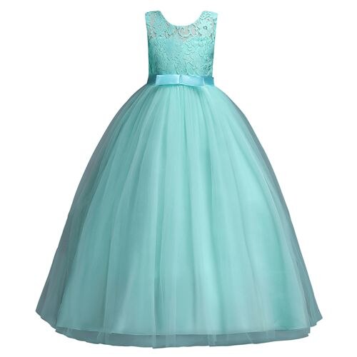 Princess Flower Girl Lace Dress