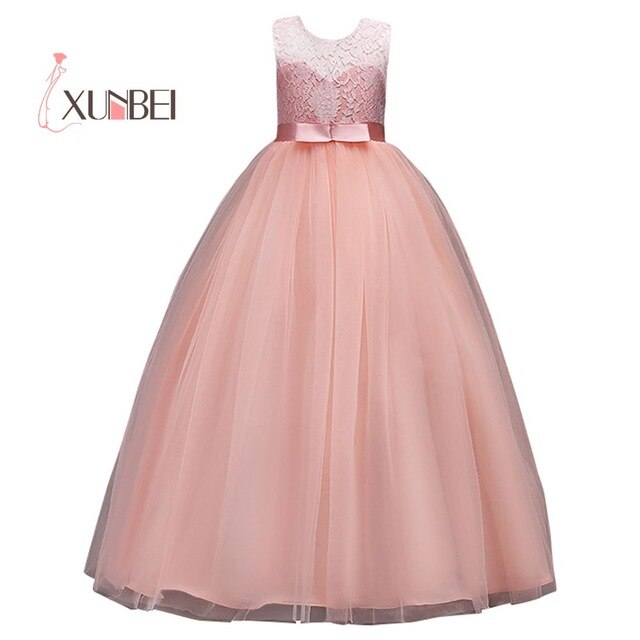 Princess Flower Girl Lace Dress