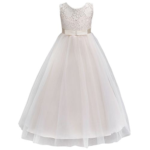 Princess Flower Girl Lace Dress